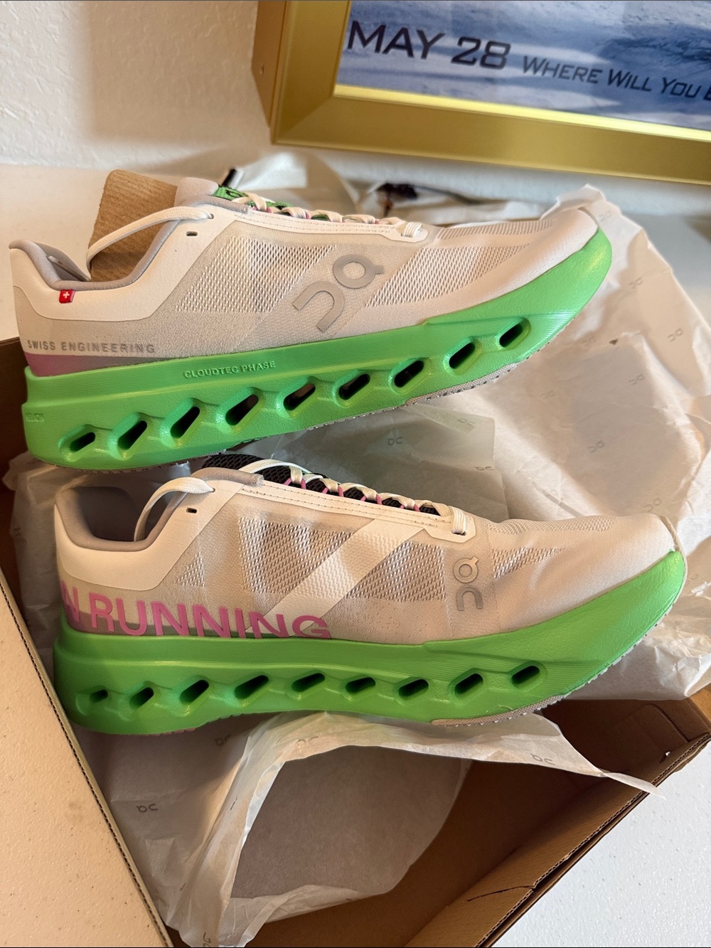 On cloud cloudsurfer next size 10M or 11.5W